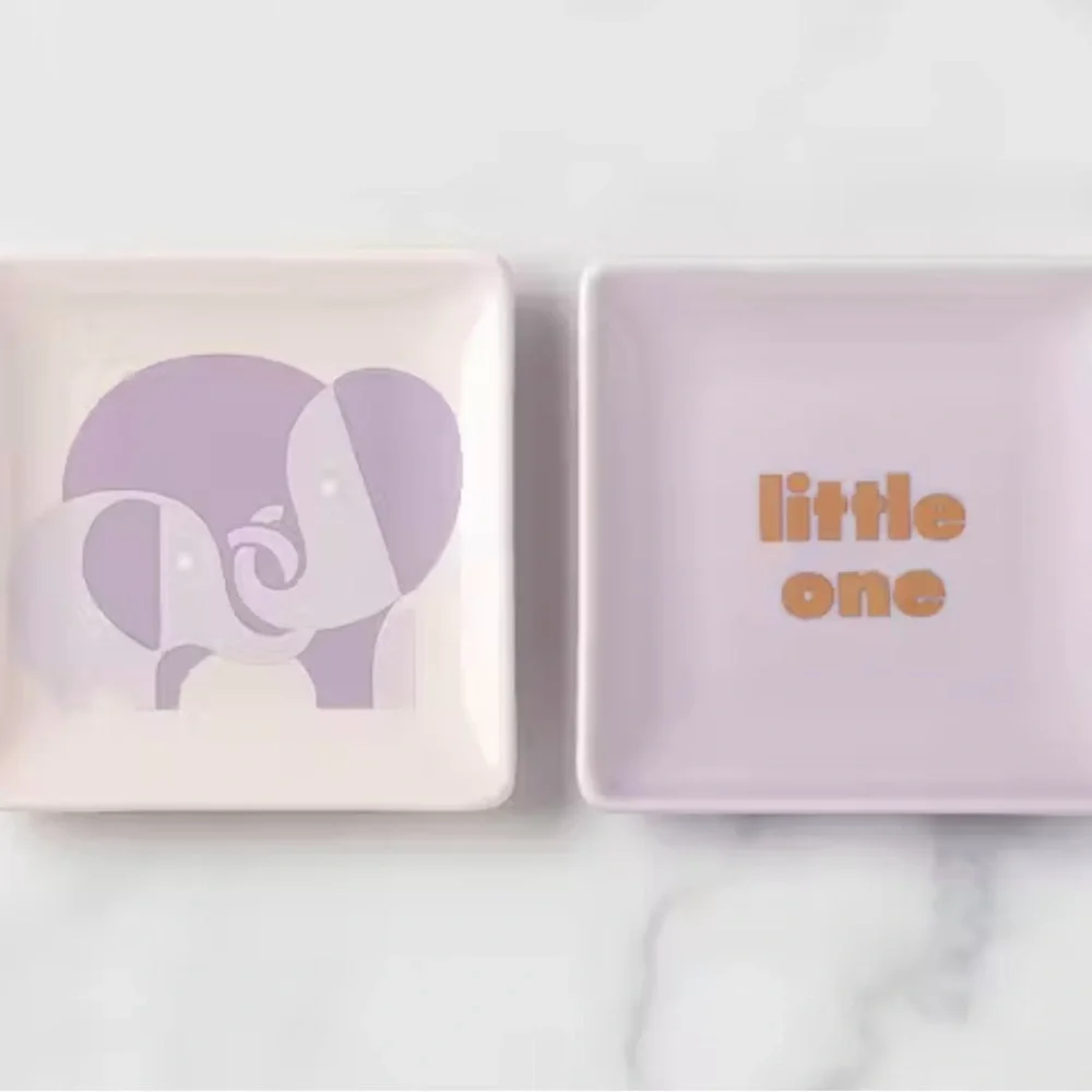 Kate Spade New York x Lenox Sweet Talk “Little One” Porcelain Jewelry Set of 2
